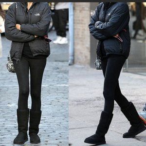 UGG Classic Tall II Suede Water-Repellent Boots 7 Black